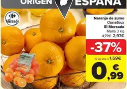 Ametller Origen Carrefour - naranja de zumo el mercado oferta