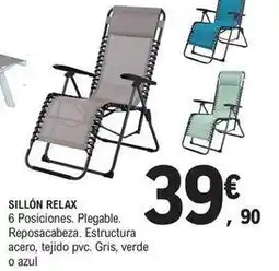 E.Leclerc Sillón relax oferta