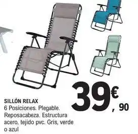 E.Leclerc Sillón relax oferta