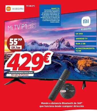 Mi electro Tv led xiaomi oferta