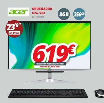 Mi electro Ordenadores acer oferta