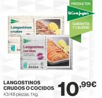 Supercor LANGOSTINOS CRUDOS O COCIDOS oferta