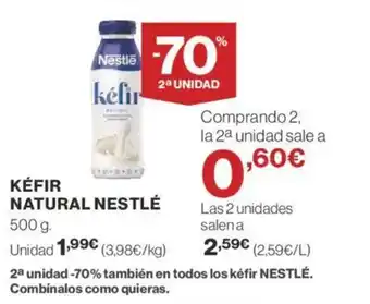 Supercor KÉFIR NATURAL NESTLÉ oferta