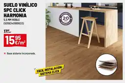 Brico Depôt SUELO VINÍLICO SPC CLICK HARMONIA oferta