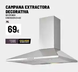 Brico Depôt CAMPANA EXTRACTORA DECORATIVA oferta