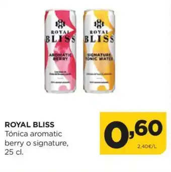 Alimerka ROYAL BLISS Tónica aromatic berry o signature, oferta