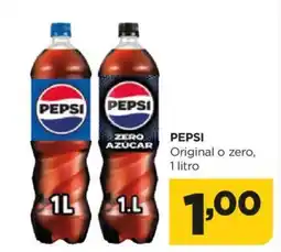 Alimerka PEPSI Original o zero, 1 litro oferta