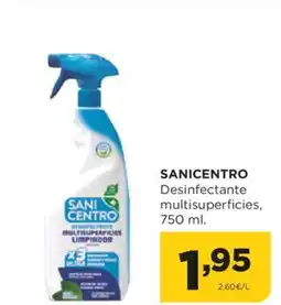Alimerka SANICENTRO Desinfectante multisuperficies, oferta