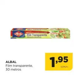 Alimerka ALBAL Film transparente, 30 metros oferta