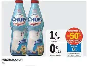 E.Leclerc Chufi - horchata oferta