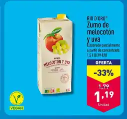 ALDI RIO D'ORO® Zumo de melocotón oferta