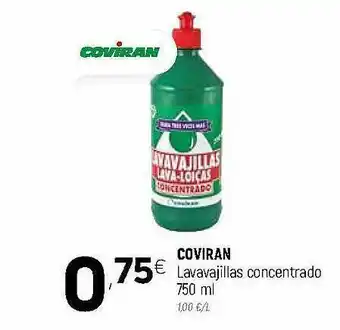 Coviran Coviran Lavavajillas Concentrado 750ml oferta