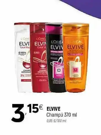 Coviran Elvive Champú 370ml oferta