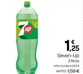 Supermercados El Jamón Seven-Up 2 litros oferta