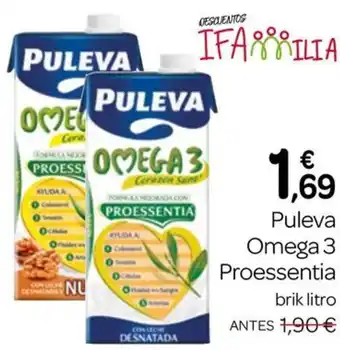 Supermercados El Jamón Puleva Omega 3 Proessentia oferta