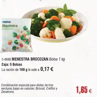 Abordo MENESTRA BROCOZAN oferta
