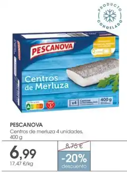 Supermercados Plaza PESCANOVA oferta