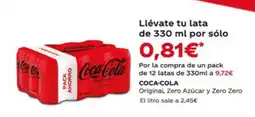 Supermercados Plaza Coca-Cola oferta