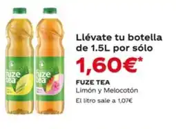 Supermercados Plaza FUZE TEA oferta