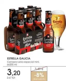 Supermercados Plaza ESTRELLA GALICIA oferta