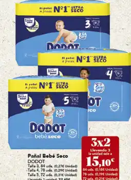 Gadis Pañal Bobó Soco DODOT oferta