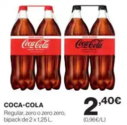 Hipercor COCA-COLA oferta