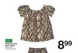 Zeeman Camiseta top para mujer oferta