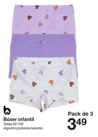 Zeeman Bóxer infantil oferta
