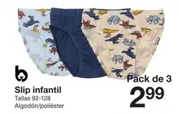 Zeeman Slip infantil oferta