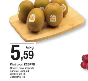 BonpreuEsclat Kiwi groc ZESPRI oferta