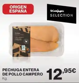 Hipercor PECHUGA ENTERA DE POLLO CAMPERO oferta