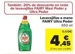 Ametller Origen Fairy - lavavajillas a mano ultra poder oferta