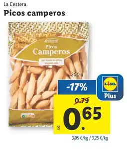 Lidl Picos camperos oferta