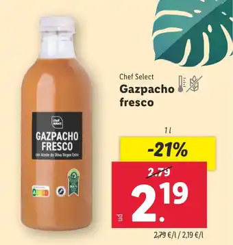 Lidl Gazpacho fresco oferta