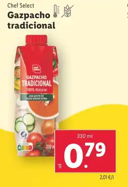 Lidl Gazpacho tradicional oferta