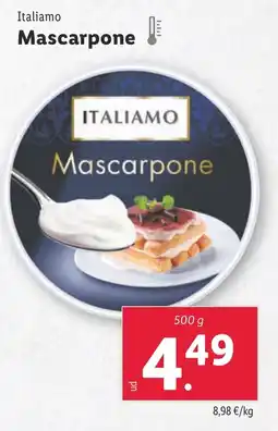 Lidl Mascarpone oferta