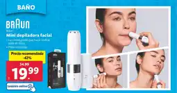 Lidl Mini depiladora facial oferta