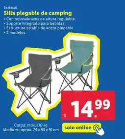 Lidl Silla plegable de camping oferta