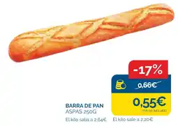 Supermercados La Despensa BARRA DE PAN oferta