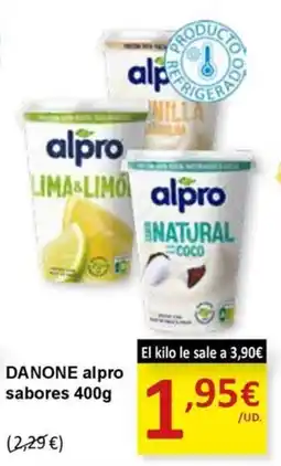 SPAR DANONE alpro sabores 400g oferta