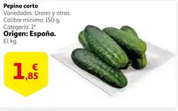 Alcampo Pepino corto oferta