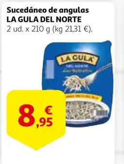 Alcampo Sucedáneo de angulas LA GULA DEL NORTE oferta