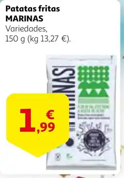 Alcampo Patatas fritas MARINAS Variedades, oferta
