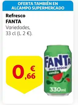 Alcampo Refresco FANTA oferta