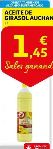 Alcampo ACEITE DE GIRASOL AUCHAN oferta