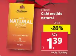 Lidl Café molido natural oferta