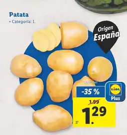 Lidl Patata oferta