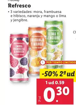 Lidl Freeway Refresco oferta