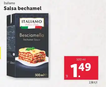 Lidl Italiamo Salsa bechamel oferta