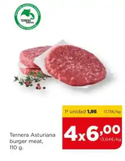 Alimerka Ternera Asturiana burger meat, 110 g oferta